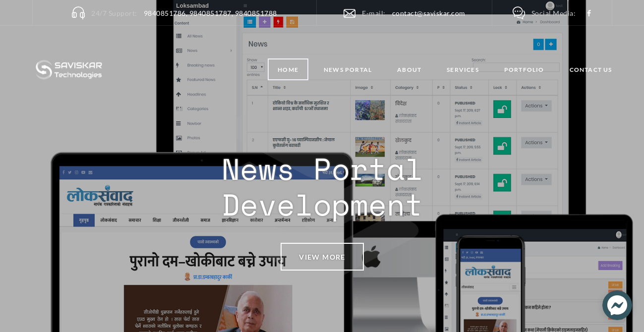 News Portal Development Service | Kathmandu, Nepal